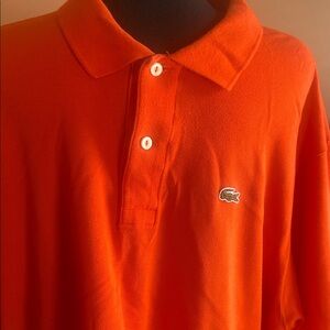 Lacoste Men's Polo in Bold Orange